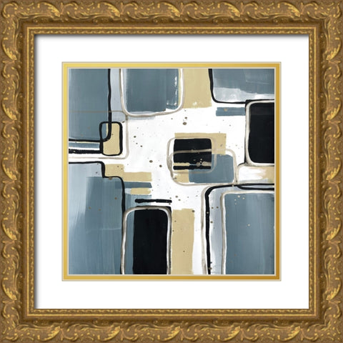 Absentminded Emotion 5 Gold Ornate Wood Framed Art Print with Double Matting by Charest, Doris