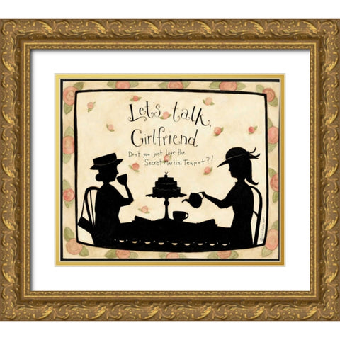 Dine Gold Ornate Wood Framed Art Print with Double Matting by DiPaolo, Dan