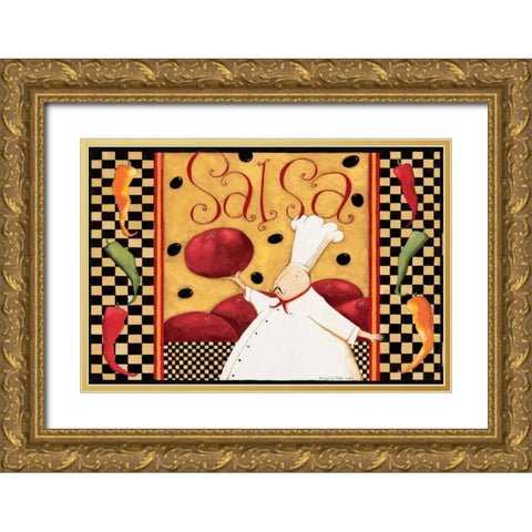 AUG1001159_LTC_51 Gold Ornate Wood Framed Art Print with Double Matting by DiPaolo, Dan