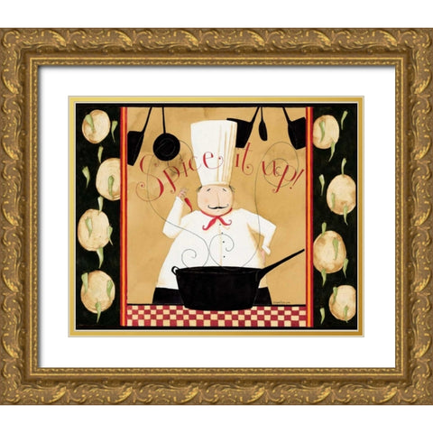 Spices 2 Gold Ornate Wood Framed Art Print with Double Matting by DiPaolo, Dan