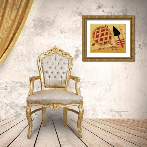 Cut It Gold Ornate Wood Framed Art Print with Double Matting by DiPaolo, Dan