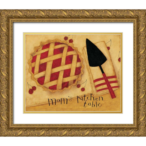 Cut It Gold Ornate Wood Framed Art Print with Double Matting by DiPaolo, Dan