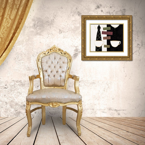 Out To Work Gold Ornate Wood Framed Art Print with Double Matting by DiPaolo, Dan