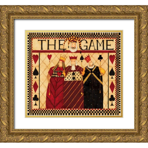 The Game Gold Ornate Wood Framed Art Print with Double Matting by DiPaolo, Dan