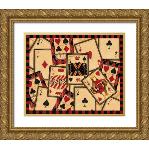 All Of A kind Gold Ornate Wood Framed Art Print with Double Matting by DiPaolo, Dan