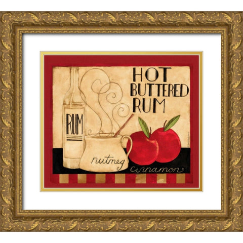 Hot Gold Ornate Wood Framed Art Print with Double Matting by DiPaolo, Dan