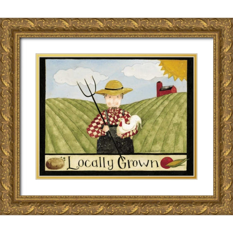 Locally Gold Ornate Wood Framed Art Print with Double Matting by DiPaolo, Dan