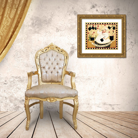 Secret Sauce Gold Ornate Wood Framed Art Print with Double Matting by DiPaolo, Dan
