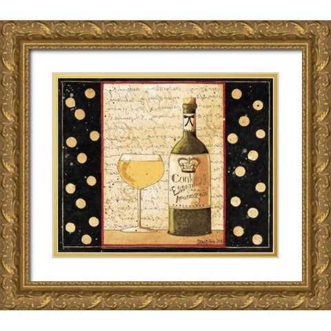 Contains Amazingness Gold Ornate Wood Framed Art Print with Double Matting by DiPaolo, Dan
