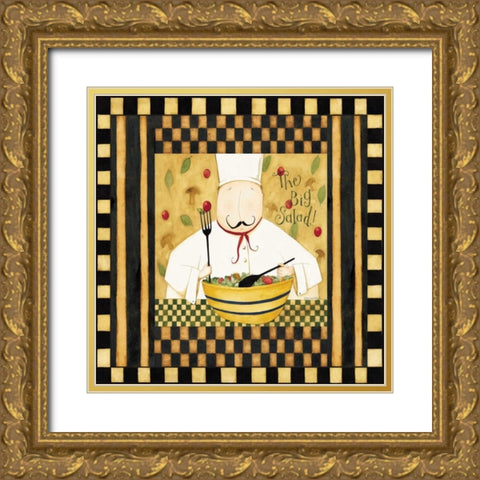 Mixing Bowl Gold Ornate Wood Framed Art Print with Double Matting by DiPaolo, Dan