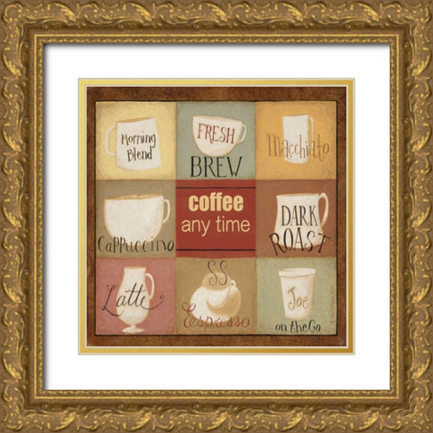Brew Combinations Gold Ornate Wood Framed Art Print with Double Matting by DiPaolo, Dan