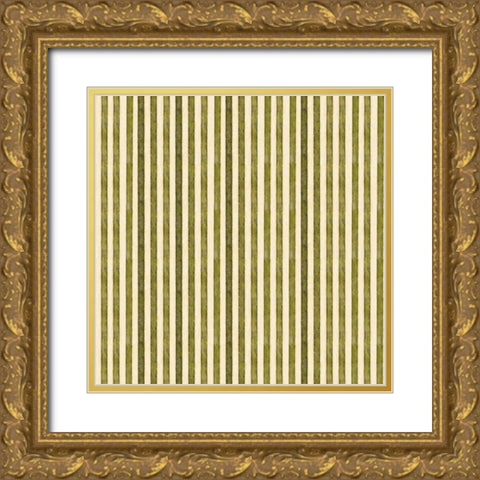 Extended Strips Gold Ornate Wood Framed Art Print with Double Matting by DiPaolo, Dan