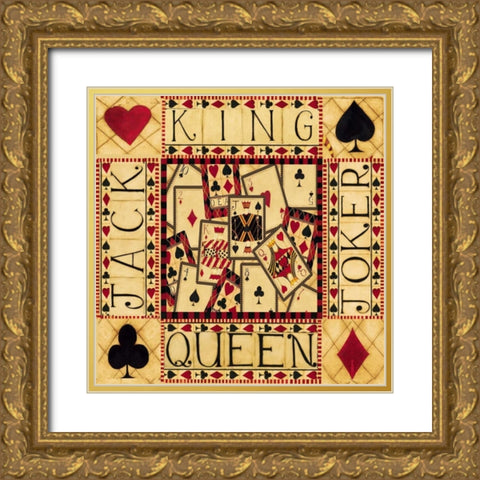 Entertainment Room Gold Ornate Wood Framed Art Print with Double Matting by DiPaolo, Dan