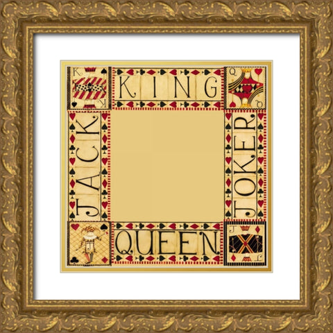 Entertainment Gold Ornate Wood Framed Art Print with Double Matting by DiPaolo, Dan