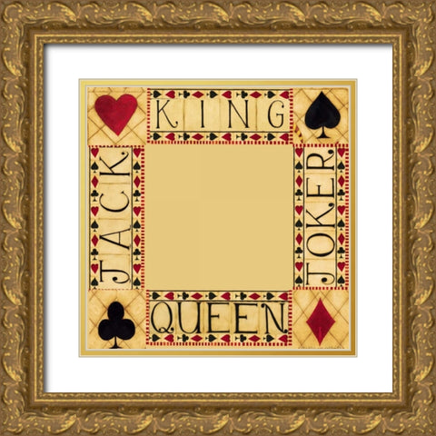 Four Corners Gold Ornate Wood Framed Art Print with Double Matting by DiPaolo, Dan