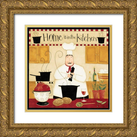 Your kitchen Gold Ornate Wood Framed Art Print with Double Matting by DiPaolo, Dan