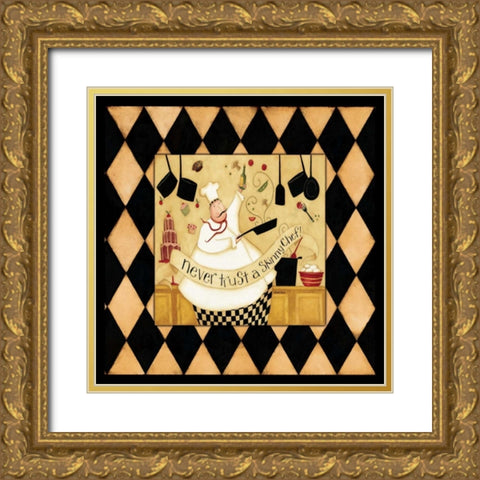 Main Chef Gold Ornate Wood Framed Art Print with Double Matting by DiPaolo, Dan