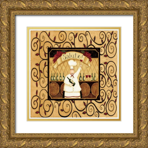 Chef Choice Gold Ornate Wood Framed Art Print with Double Matting by DiPaolo, Dan