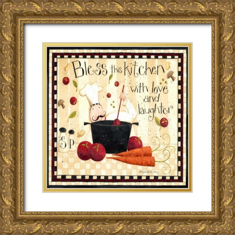 Carrot Soup Gold Ornate Wood Framed Art Print with Double Matting by DiPaolo, Dan