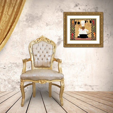 Spice It Up Gold Ornate Wood Framed Art Print with Double Matting by DiPaolo, Dan