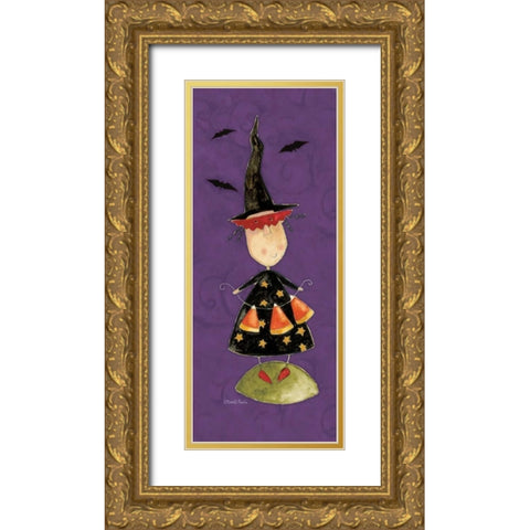 Trixies Sister Gold Ornate Wood Framed Art Print with Double Matting by DiPaolo, Dan