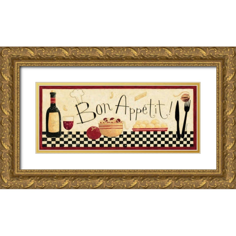In The Kitchen Gold Ornate Wood Framed Art Print with Double Matting by DiPaolo, Dan