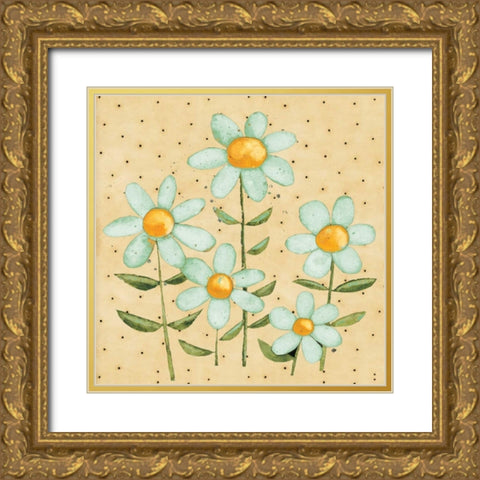 Spring Plant Gold Ornate Wood Framed Art Print with Double Matting by DiPaolo, Dan