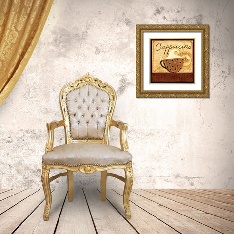 Make It To Go Gold Ornate Wood Framed Art Print with Double Matting by DiPaolo, Dan