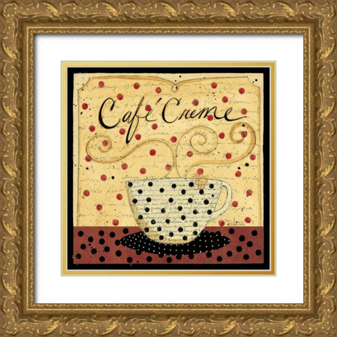 Creme Gold Ornate Wood Framed Art Print with Double Matting by DiPaolo, Dan