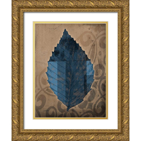 Beech Gold Ornate Wood Framed Art Print with Double Matting by Stimson, Diane