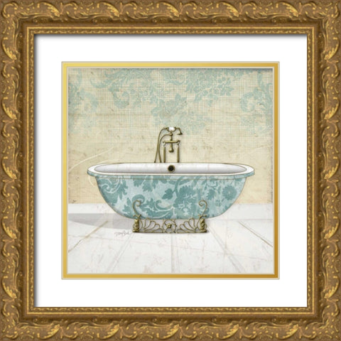 LaceyTub 3 Gold Ornate Wood Framed Art Print with Double Matting by Stimson, Diane