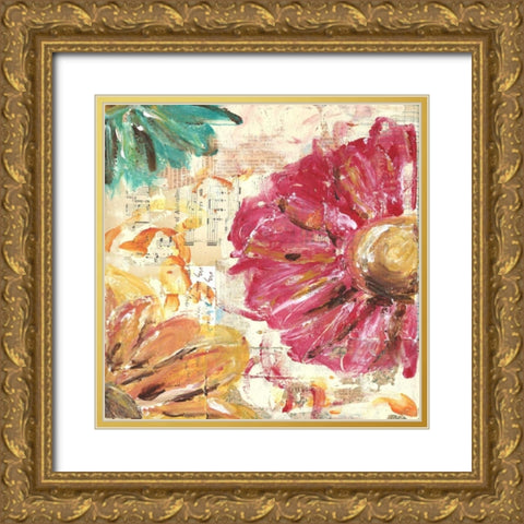 Grow 1 Gold Ornate Wood Framed Art Print with Double Matting by Butson, Erin
