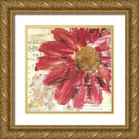Grow 4 Gold Ornate Wood Framed Art Print with Double Matting by Butson, Erin