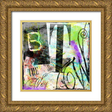 BTW Gold Ornate Wood Framed Art Print with Double Matting by Rodriquez Jr, Enrique