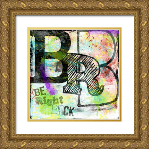 BRB Gold Ornate Wood Framed Art Print with Double Matting by Rodriquez Jr, Enrique