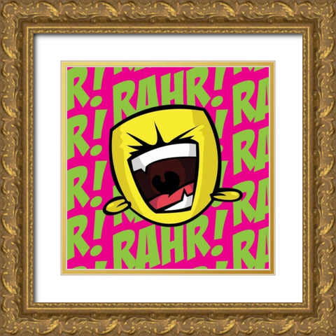 Rahr D2 Gold Ornate Wood Framed Art Print with Double Matting by Rodriquez Jr, Enrique