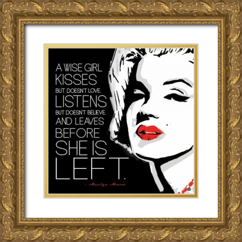 Before Gold Ornate Wood Framed Art Print with Double Matting by Rodriquez Jr, Enrique