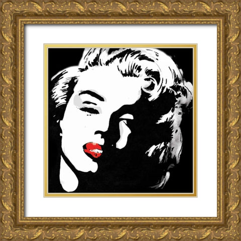 Legend Gold Ornate Wood Framed Art Print with Double Matting by Rodriquez Jr, Enrique