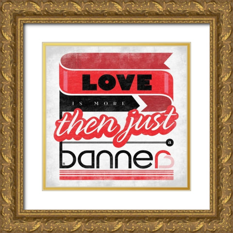 Love Beyond Love Gold Ornate Wood Framed Art Print with Double Matting by Rodriquez Jr, Enrique