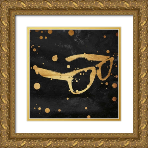 See The Gold Paint Gold Ornate Wood Framed Art Print with Double Matting by Rodriquez Jr, Enrique