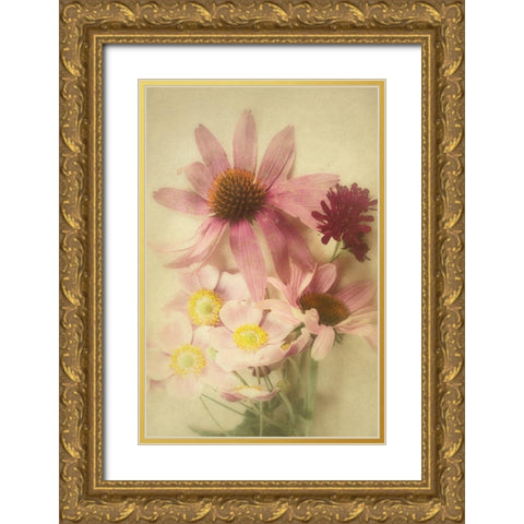 Late Summer Blooms 2 Gold Ornate Wood Framed Art Print with Double Matting by Urquhart, Elizabeth