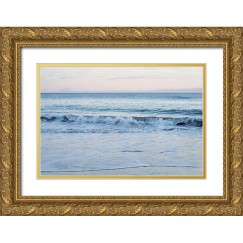 Coastal Evening II Gold Ornate Wood Framed Art Print with Double Matting by Urquhart, Elizabeth