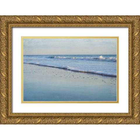 Coastal Evening IV Gold Ornate Wood Framed Art Print with Double Matting by Urquhart, Elizabeth