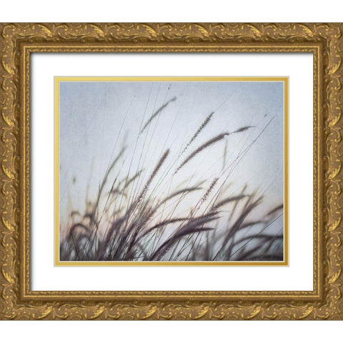 Misty Morning VI Gold Ornate Wood Framed Art Print with Double Matting by Urquhart, Elizabeth