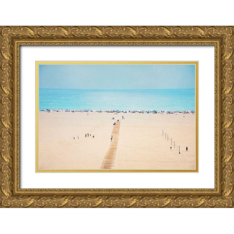 Summer Heat 1 Gold Ornate Wood Framed Art Print with Double Matting by Urquhart, Elizabeth