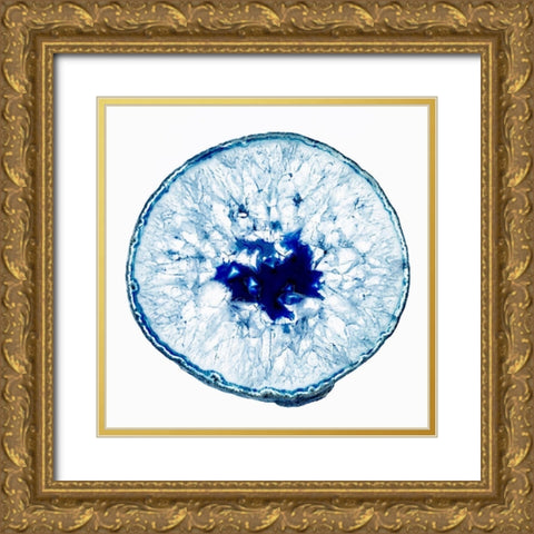 Geode 3 Gold Ornate Wood Framed Art Print with Double Matting by Urquhart, Elizabeth