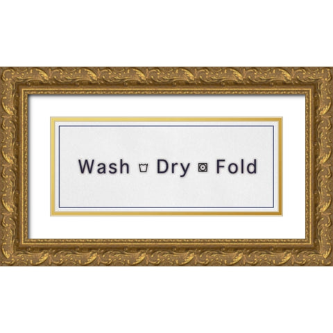 WDF Gold Ornate Wood Framed Art Print with Double Matting by Gibbons, Lauren