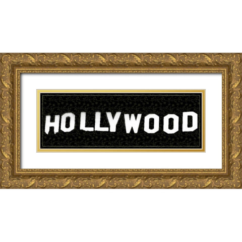 Hollywood Horizon Gold Ornate Wood Framed Art Print with Double Matting by Gibbons, Lauren