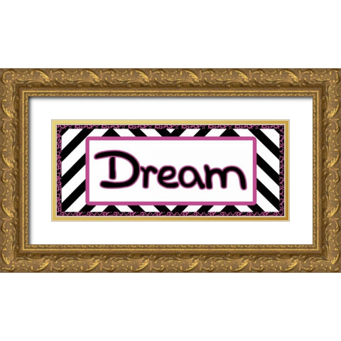 Tween Dream Gold Ornate Wood Framed Art Print with Double Matting by Gibbons, Lauren