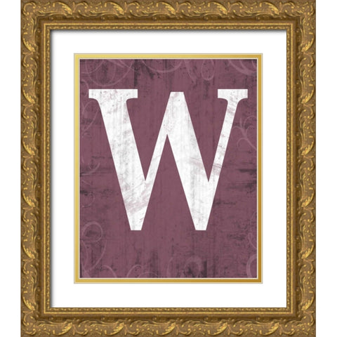 Wine 1 Gold Ornate Wood Framed Art Print with Double Matting by Gibbons, Lauren